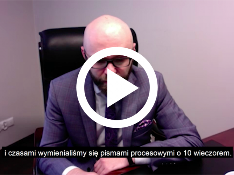 „Klient był w szoku!” Prawnicy opowiadają o swoich doświadczeniach z Ultima Ratio